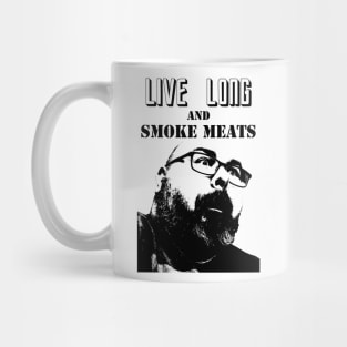 Live Long & Smoke Meats Mug